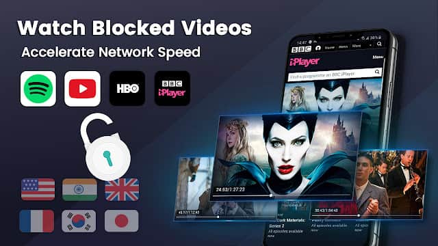 3X VPN MOD APK Watch blocked videos